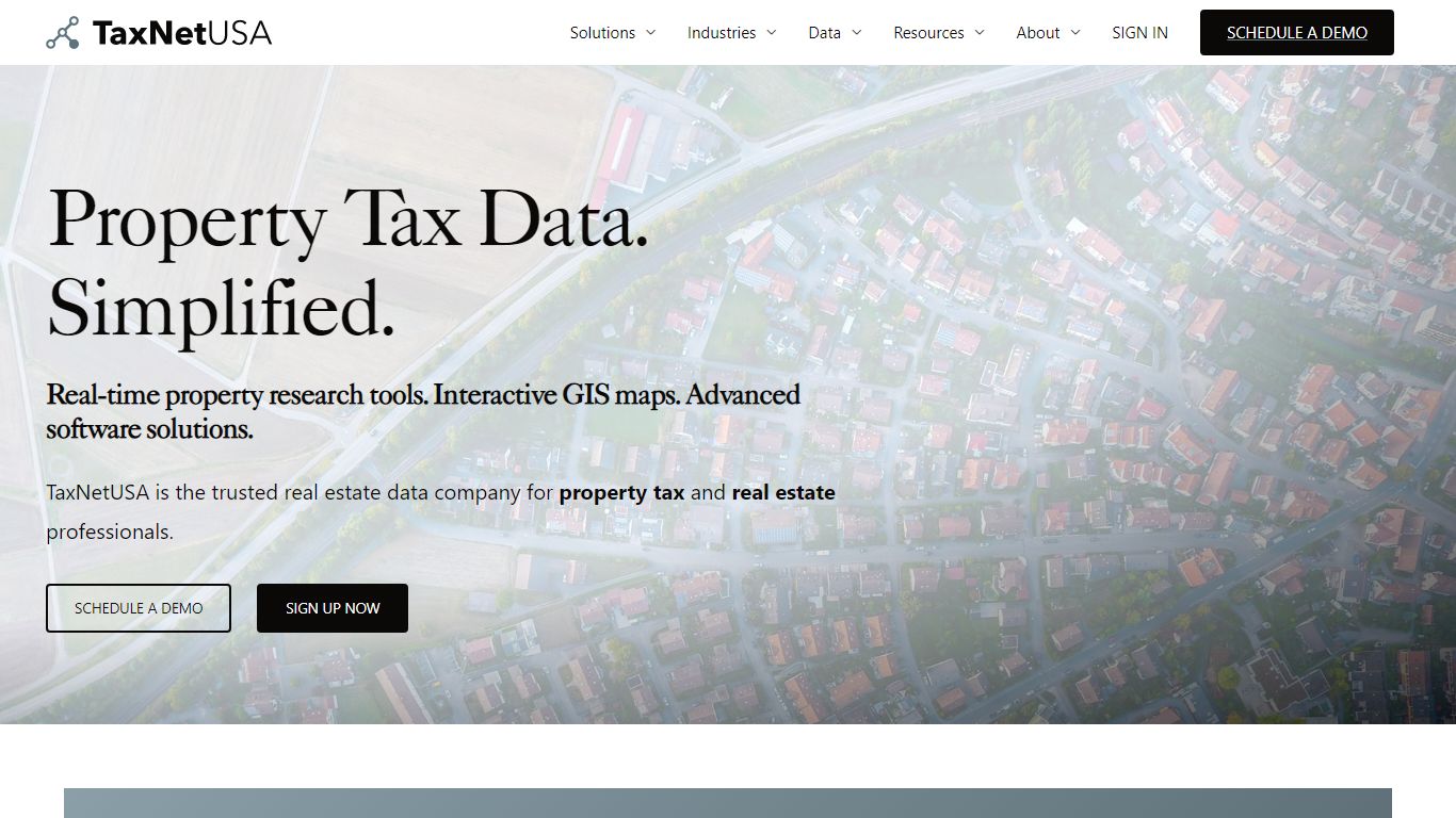 TaxNetUSA - Property Tax Data Solutions